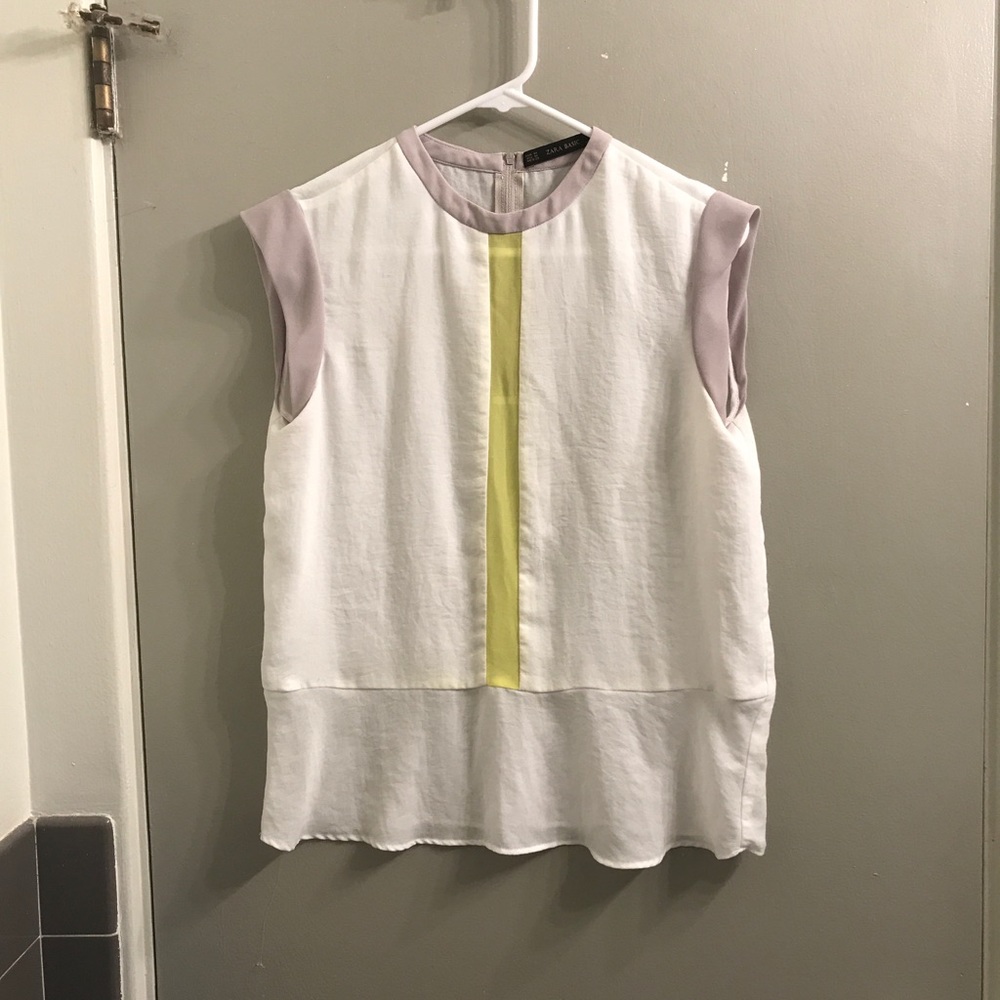 Zara blouse with fun detail